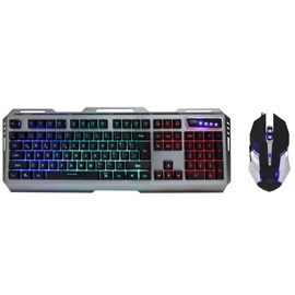 Hiper Mythos V30 Gaming Mekanik Hisli Metal Kasa Klavye Mouse Seti