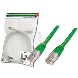 Digitus DK-1511-005/G Yeşil CAT5E UTP AWG Patch Kablo 0.5m