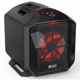 Corsair CC-9011061-WW Graphite 380T Siyah Mini ITX Cube PSUsuz Kasa