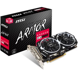 MSI Radeon RX 570 ARMOR 4G 4GB GDDR5 256Bit 16x