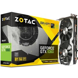 Zotac ZT-P10600B-10M GTX 1060 6GB AMP! Edition GDDR5 192Bit 16x