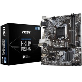 MSI H310M PRO-M2 DDR4 M.2 DVI HDMI 16x Lga1151 mATX