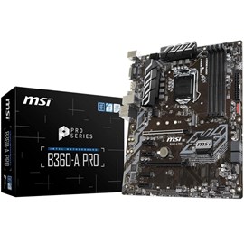 MSI B360-A PRO DDR4 M.2 DVI DP 16x Lga1151 ATX