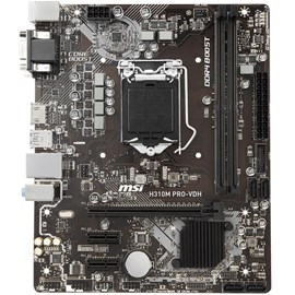 MSI H310M PRO-VDH DDR4 DVI HDMI D-Sub 16x Lga1151 mATX