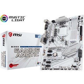 MSI B360 GAMING ARCTIC DDR4 M.2 DVI DP 16x Lga1151 ATX