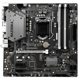 MSI B360M BAZOOKA DDR4 M.2 HDMI DVI 16x Lga1151 mATX