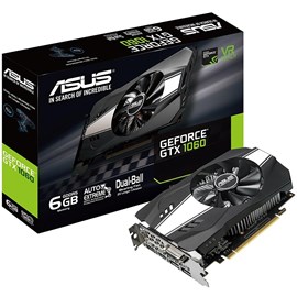 Asus PH-GTX1060-6G Phoenix GeForce GTX 1060 6GB GDDR5 192Bit 16x