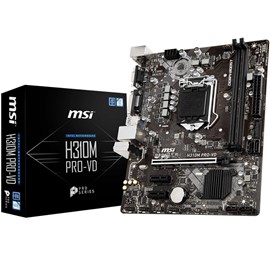 MSI H310M PRO-VD DDR4 DVI VGA 16x Lga1151 mATX