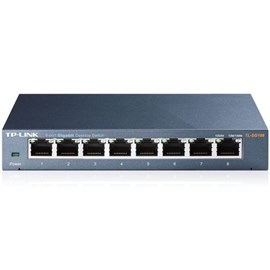 TP-LINK TL-SG108 8-Port 10/100/1000Mbps Masaüstü Switch