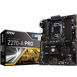 MSI Z270-A PRO DDR4 M.2 DVI DP 16x Lga1151