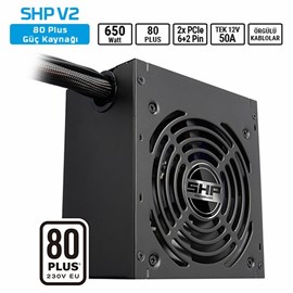 Sharkoon SHP650 V2 650W 80+ ATX PSU