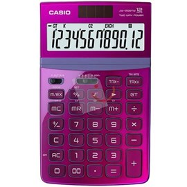 Casio JW-200TW-PK-S-DP(PH) 12 Hane Masaüstü Hesap Makinesi
