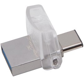 Kingston DTDUO3C/16GB DataTraveler microDuo 3C 16GB Usb-USB Type-C 3.1 Flash Bellek