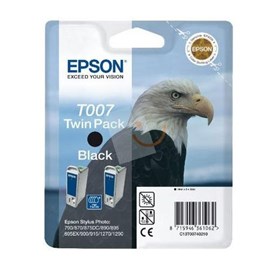 Epson C13T00740220 Twin Pack Siyah Kartuş 890 900 1270 1290