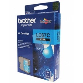 BROTHER LC67C Mavi Kartuş DCP-385C MFC-790CW MFC-5490CN MFC-6490CW MFC-6890CW