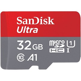 SanDisk SDSQUAR-032G-GN6IA Ultra 32GB microSDHC UHS-I 98MB C10 U1 A1 Bellek Kartı