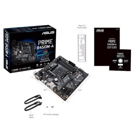 Asus PRIME B450M-A DDR4 M.2 HDMI DVI RGB LED 16x AM4 mATX