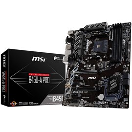 MSI B450-A PRO DDR4 M.2 HDMI DVI 16x AM4 ATX