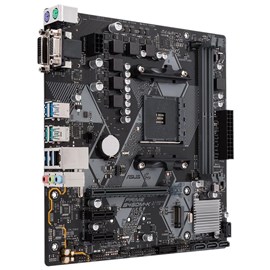 Asus PRIME B450M-K DDR4 M.2 DVI D-Sub LED 16x AM4 mATX