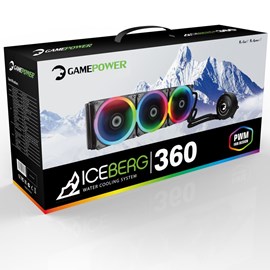 Gamepower Iceberg 360 Cpu Sıvı Soğutma 360mm Intel Amd Ryzen