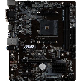 MSI B450M PRO-M2 DDR4 M.2 HDMI DVI D-Sub 16x AM4 mATX