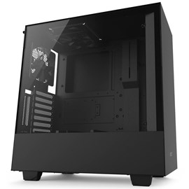 NZXT CA-H500W-B1 H500i Mat Siyah Temperli Cam RGB Akıllı ATX PSUsuz Kasa