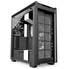 NZXT CA-H700B-W1 H700 Mat Beyaz Temperli Cam ATX PSUsuz Kasa