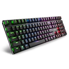 Sharkoon PureWriter RGB Blue Switch Q ENG Gaming Klavye