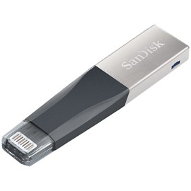 Sandisk SDIX40N-256G-GN6NE iXpand Mini 256GB Lightning - Usb 3.0 Flash Bellek