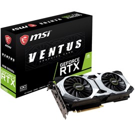 MSI GeForce RTX 2080 VENTUS 8G OC 8GB GDDR6 256Bit 16x