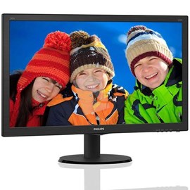 Philips 240V5QDAB/00 24" 14ms Full HD DVI-D HDMI Hoparlör IPS-ADS Led Monitör