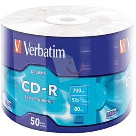 Verbatim 43787 CD-R 52x Extra Protection 700MB 50 Li Spindle