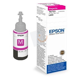 Epson T6733 Magenta Kırmızı 70ml Kartuş L800