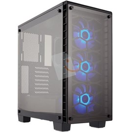 Corsair CC-9011101-WW Crystal 460X RGB Compact Temperli Cam Mid-Tower PSUsuz ATX Kasa