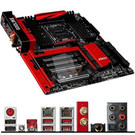 MSI X99A GODLIKE GAMING DDR4 3400MHz Killer ac M.2 USB 3.1 16x Lga2011-v3