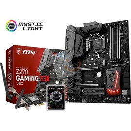 MSI Z270 GAMING M6 AC DDR4 M.2 U.2 HDMI DP Killer WiFi BT RGB LED 16x Lga1151