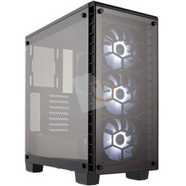 Corsair CC-9011101-WW Crystal 460X RGB Compact Temperli Cam Mid-Tower PSUsuz ATX Kasa