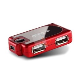 S-Link SL-280 4 Port Kırmızı Usb 2.0 Hub