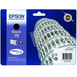 Epson C13T79114010 79 Siyah Kartuş WF-4640 WF-4640 WF-4640 WF-5190 WF-5620 WF-5690