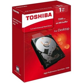 Toshiba HDWD110EZSTA P300 1TB 64MB 7200Rpm Sata3 3.5 HDD Kutulu