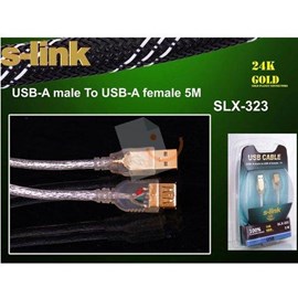 S-LINK SLX-323 5M Usb 2.0 Uzatma Kablosu