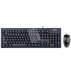 A4 Tech KR-8372 Ps/2 Q TR Siyah Klavye Mouse Set