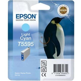 Epson C13T55954020 Açık Mavi Kartuş RX700