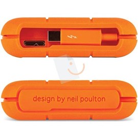 LaCie STEV1000400 Rugged Thunderbolt 1TB Thunderbolt USB 3.0 2.5 Harici Disk