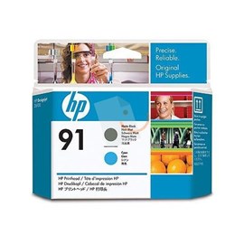 HP 91 C9460A Mat Siyah ve Mavi Baskı Kafası Designjet Z6100