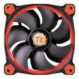 Thermaltake CL-F039-PL14RE-A Riing 140mm Kırmızı Ledli Kasa Fanı