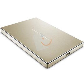 LaCie STFD2000403 Porsche Design Mobil Sürücü Gold P'9223 2TB Alüminyum USB-C 3.1 2.5 Harici Disk