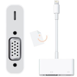 Apple MD825ZM/A Lightning - VGA Dönüştürücü Adaptör