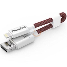 PhotoFast MCG3U3R128GB MemoriesCable GEN3 128GB Şarj Kablolu i-FlashDrive Gümüş