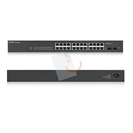 ZyXel GS1900-24 24x10/100/1000 + 2xDual SFP L2 Web Yönetilebilir Switch